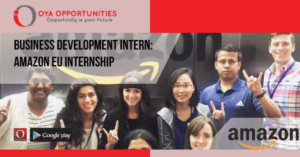 Business Development Intern | Amazon EU Internship