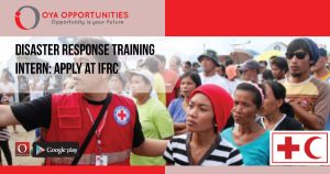 Disaster Response Training Intern | Apply at IFRC