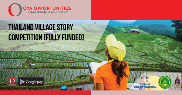 Thailand Village Story Competition [Fully Funded]