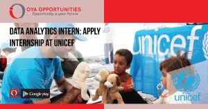 Data Analytics Intern | Apply Internship at UNICEF