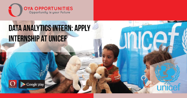 Data Analytics Intern | Apply Internship at UNICEF