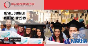 Nestle Summer Internship 2019