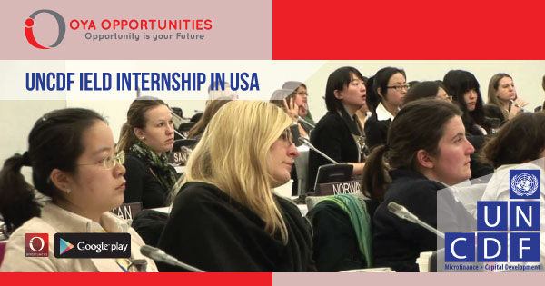UNCDF IELD Internship in USA