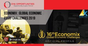 Economix : Global Economic Essay Challenges 2019