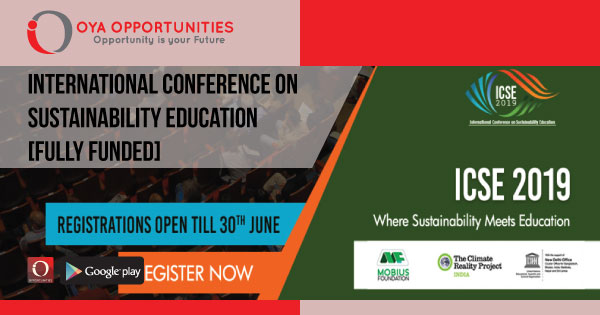 International Conference on Sustainability Education [Fully Funded]