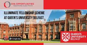 Illuminate Fellowship Scheme at Queen's University Belfast