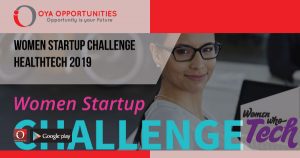 Women Startup Challenge HealthTech 2019