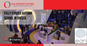 Fully Funded Autumn School in Greece