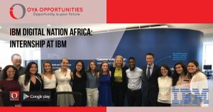IBM Digital Nation Africa | Internship at IBM