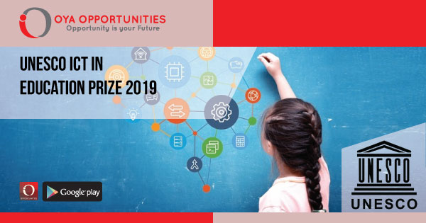 UNESCO ICT in Education Prize 2019