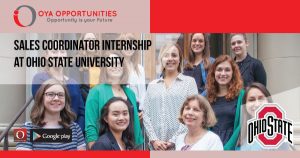 Sales Coordinator Internship at Ohio State University