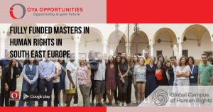 Fully Funded Masters in Human Rights in South East Europe