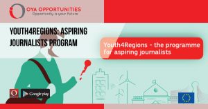 Fully Funded Youth4Regions: Aspiring Journalists Program