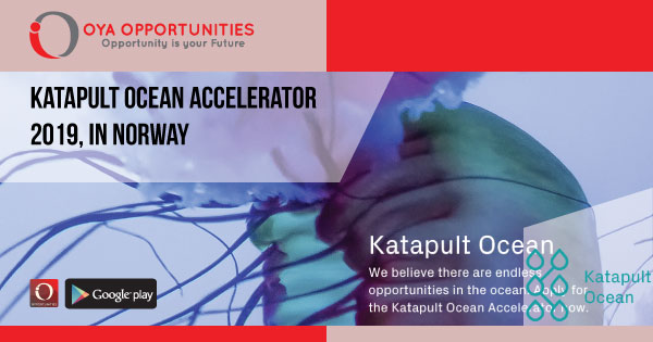 Katapult Ocean Accelerator 2019, in Norway