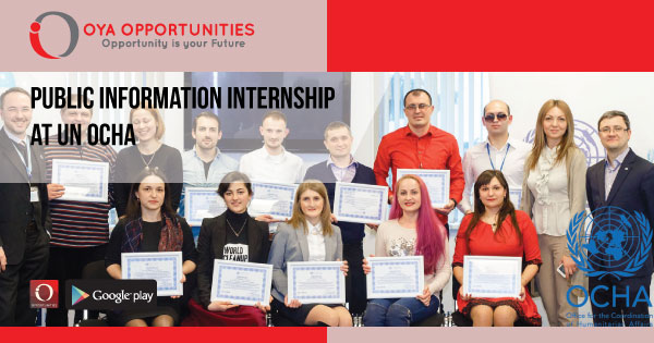 Public Information Internship at UN OCHA