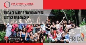 Frida Climate & Environmental Justice Fellowship