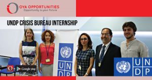 UNDP Crisis Bureau Internship