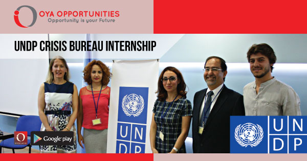 UNDP Crisis Bureau Internship