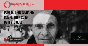 Portrait Photography Competition 2019 [win $10,000]