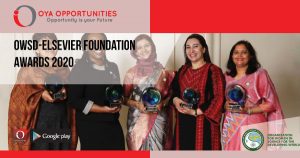 OWSD-Elsevier Foundation Awards 2020