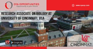 Research Jobs at the University of Cincinnati