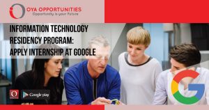 Information Technology Residency Program | Apply Internship at Google