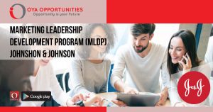 Johnson & Johnson Marketing Leadership Development Program (MLDP)