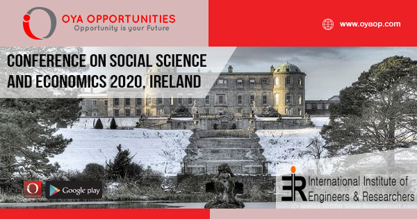 Conference on Social Science and Economics 2020 in Ireland