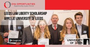 Leeds Law Liberty Scholarship | Apply at University of Leeds