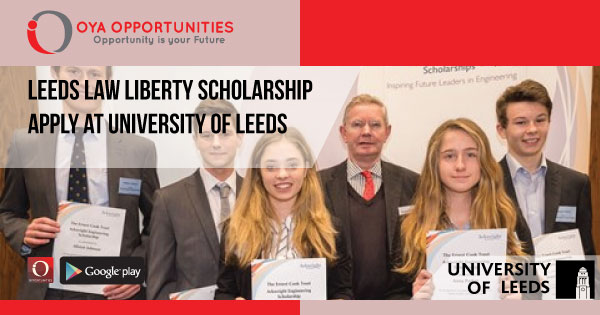 Leeds Law Liberty Scholarship | Apply at University of Leeds