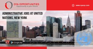 Administrative jobs at United Nations, New York