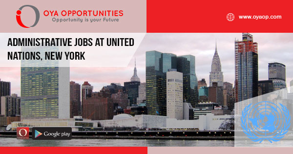 Administrative jobs at United Nations, New York