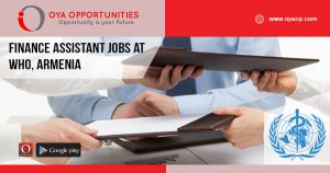 Administrative jobs at WHO, Armenia