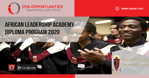 African Leadership Academy Diploma Program 2020