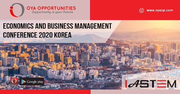 Economics and Business Management Conference 2020 Korea