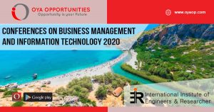 Conference on Business Management and Information Technology 2020