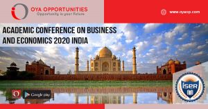 Academic Conference on Business and Economics 2020 India
