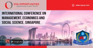 International Conference on Management, Economics and Social Science 2020, Singapore