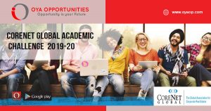 CoreNet Global Academic Challenge 2019-20 (Travel the world with an all-expense paid trip)