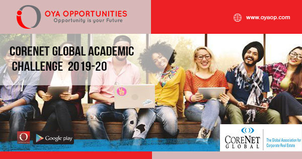 CoreNet Global Academic Challenge 2019-20 (Travel the world with an all-expense paid trip)