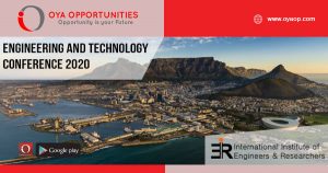 Engineering and Technology Conference 2020 South Africa