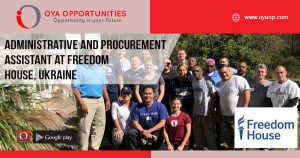 Freedom House Jobs in Ukraine