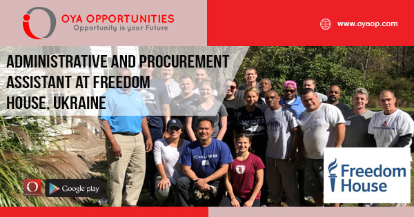 Freedom House Jobs in Ukraine