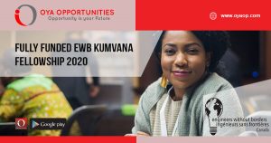 Fully Funded EWB Kumvana Fellowship 2020