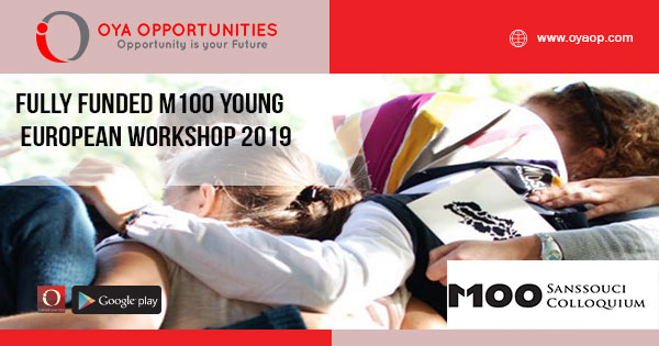 Fully Funded M100 Young European Workshop 2019