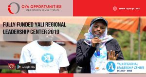Fully Funded YALI Regional Leadership Center 2019