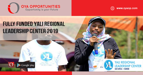 Fully Funded YALI Regional Leadership Center 2019