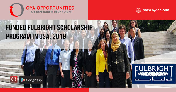 Funded Fulbright Scholarship Program in USA, 2019