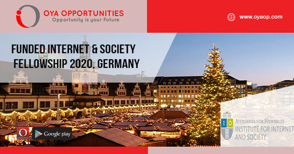 Funded Internet & Society Fellowship 2020, Germany
