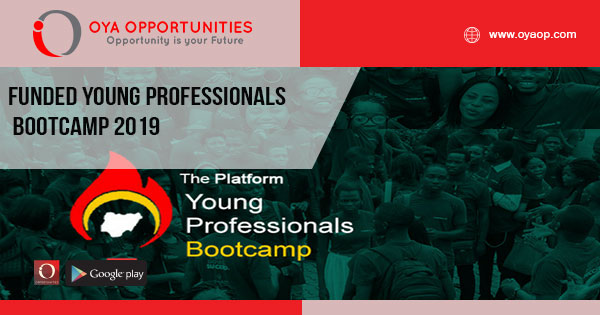 Funded Young Professionals Bootcamp 2019